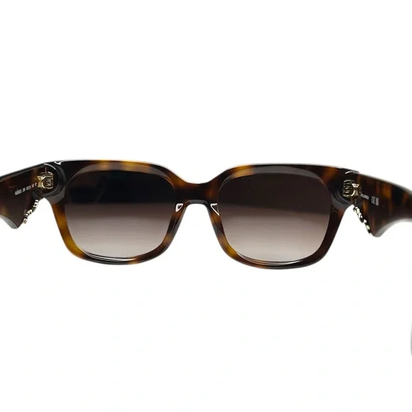 KARL LAGERFELDKL616S Cut Out SignatureSunglasses - Tortoise Shell + Gold